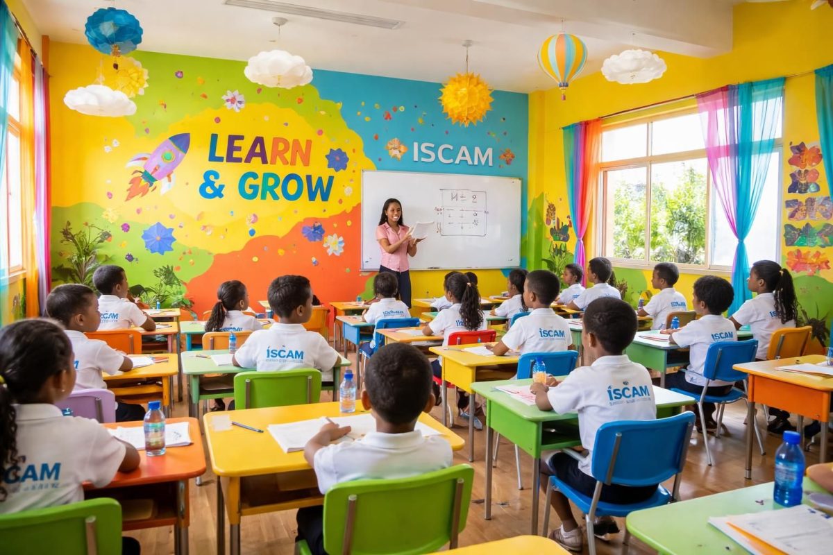 découvrez comment l'école iscam madagascar utilise des salles de classe aux couleurs vives pour stimuler la créativité et favoriser un apprentissage dynamique chez ses élèves.