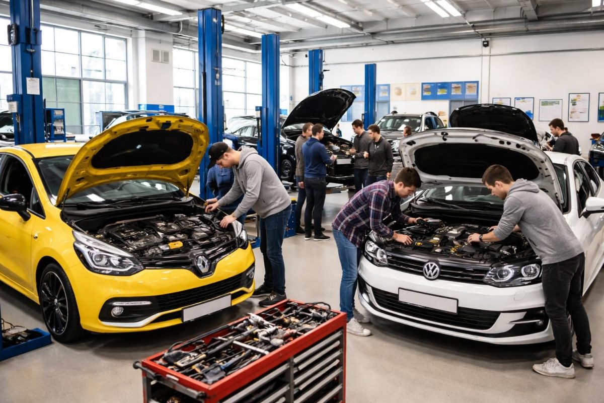 découvrez notre formation en mécanique automobile spécialisée sur les moteurs des modèles sportifs clio rs et golf gti, pour maîtriser toutes les techniques de réparation et d'entretien.
